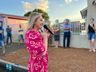 Moradores comemoram a inauguração de mais uma pavimentação em Campo Erê
