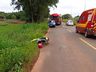Motociclista fica gravemente ferida em acidente em Princesa