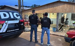 Homem é preso em Campo Erê com arma durante “Operação Balcão” da PC do PR