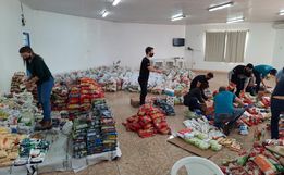 Dia C de Cooperar arrecada sete toneladas de alimentos em SMO