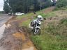 Acidente deixa motociclista ferido na SC 163, em São João do Oeste