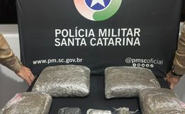 Dois são presos por tráfico de drogas durante operação da PM em São Miguel do Oeste