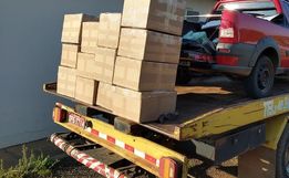 Polícia Militar apreende carga de vinho sem os devidos Despachos Aduaneiros