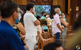SMO: Celebração de final de ano leva fiéis para Igreja Matriz