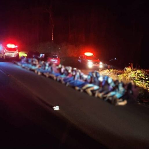 PM é recebida a tiros em festa no interior de Chapecó