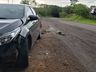 Acidente na SC 163 deixa idoso ferido 