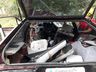 Carro fica destruído após colisão contra árvore na SC-305, em Guaraciaba