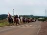 Cavalgada da Chama Crioula reúne mais de 50 participantes