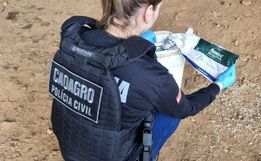 PC e CIDASC apreendem agrotóxicos contrabandeados em Iraceminha