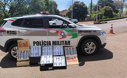 PM apreende vinho argentino avaliado em R$ 19 mil em Serra Alta 