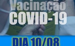 Município vacina público de 22 e 23 anos contra Covid-19 nesta terça-feira