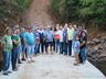 Ponte que liga São José do Cedro até Palma Sola é inaugurada