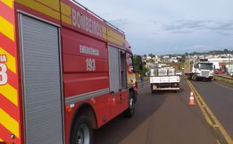 Colisão no contorno viário Armindo Echer faz uma vítima fatal