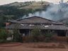 Casa é destruída por incêndio no interior de Guarujá do Sul