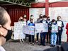 Escola realiza “Abraço Solidário” contra a municipalização; assista ao vídeo