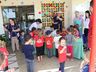 Centro Municipal de Educação Infantil promove dia da fruta com alunos