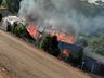 FOTOS: Campanha de arrecadação de móveis mobiliza população após família perder casa em incêndio