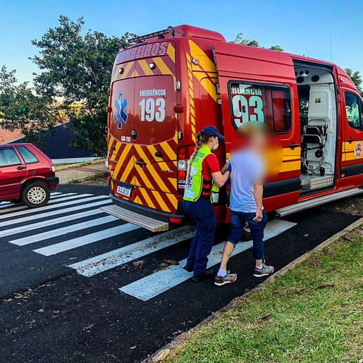 Motorista causa colisão em motocicleta e foge sem prestar socorro em SMOeste 