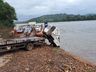 Carro é retirado da água e travessia é retomada em Itapiranga