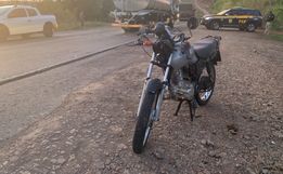 VÍDEO: Motociclista sofre ferimentos graves após cair na BR-163 