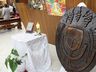 Sem procissão nas ruas, Corpus Christi é celebrado com tapetes dentro da igreja em SMO
