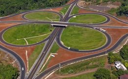 Elevado de R$ 38 milhões entre BRs 282 e 158 já abre novo corredor logístico em SC