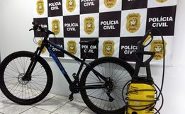 Polícia Civil de Descanso apreende objetos furtados e recebe doação de equipamento recuperado