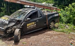 Colisão deixa dois feridos em São João do Oeste