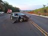 Dois jovens morrem em saída de pista de veículo na SC 283, em Palmitos