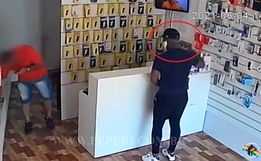 VÍDEO: Câmera registra furto de celular em São Miguel do Oeste