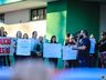 Servidores municipais fazem novo protesto em São Miguel do Oeste
