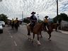 Tradicionalistas promovem cavalgada em homenagem ao Dia do Gaúcho em SMO