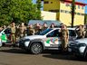 Militares do 11ºBPM/Fron prestam homenagem à PM morto após acidente em SC