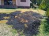 Queima de lixo coloca residência em risco de incêndio 