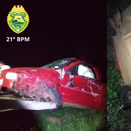 Homem se joga de veículo em movimento ao fugir da polícia