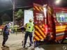 VÍDEO: Colisão frontal deixa motociclista ferido em São Miguel do Oeste