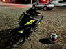 Colisão entre carro e moto na Willy Barth deixa mulher ferida em SMOeste