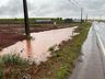 Chuva provoca transtornos em trecho na SC-163 em São Miguel do Oeste