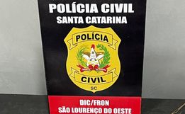 Polícia Civil prende casal por tráfico de drogas em São Lourenço do Oeste