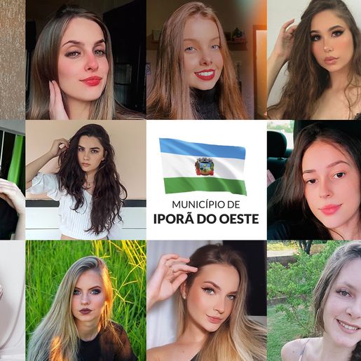 Departamento de Cultura divulga candidatas à soberanas de Iporã do Oeste