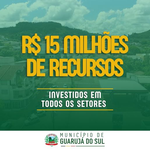 Guarujá do Sul soma mais de R$ 15 milhões em emendas recebidas para investimentos em 2025