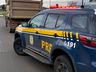 PRF flagra caminhões com excesso de peso na BR-282