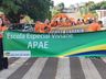 APAE de Cedro promove caminhada com o foco a promoção a saúde