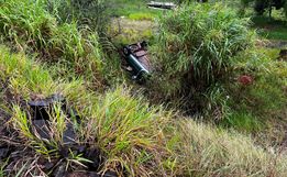 Homem fica ferido em acidente na SC-492 entre Bandeirante e SMOeste