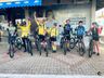 Ciclistas de Itapiranga e Tunápolis iniciam roteiro de pedal até Montevidéu