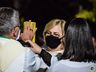Vigília Pascal leva fiéis para Igreja Matriz em São Miguel do Oeste; fotos