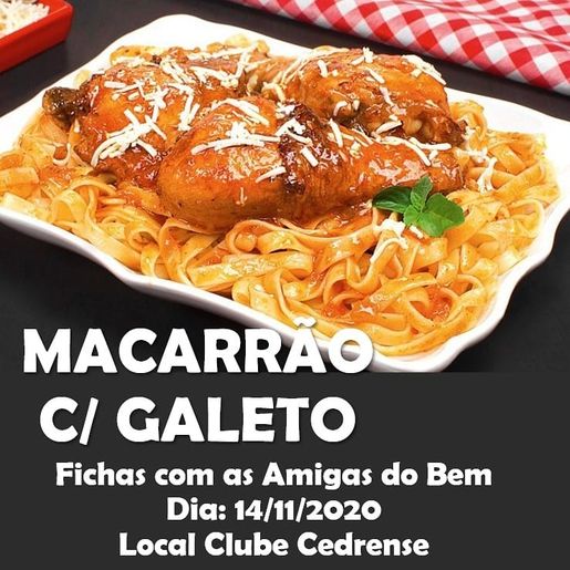  Amigas do Bem organizam almoço para arrecadação de lucros devido ao cancelamento do brechó