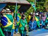 Imagens: Manifestantes pedem intervenção Federal em frente ao 14ºRCMec