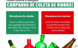 Secretaria de Saúde de Guarujá lança campanha de recolha de vidros