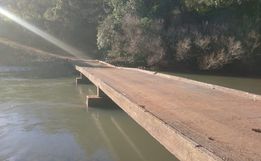 Ponte sobre Rio das Antas em Anchieta segue interditada